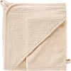 Image de Cape de bain bambou + gant biscuit (70 x 70 cm)