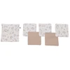 Image de Lot de 5 lingettes lavables biscuit