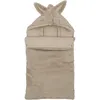 Image de Nid d'ange passe sangle angora et gaze de coton beige (0-6 mois)