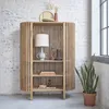 Image de Bibliothèque en bois de teck