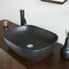 Image de Vasque ovale noire