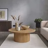 Image de Table basse ronde teck