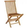 Image de Chaise de jardin en bois de teck