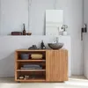 Image de Meuble salle de bain bois de teck