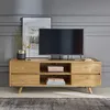 Image de Meuble tv en bois de mindi 4 tiroirs