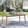 Image de Table de jardin en teck 6 à 8 places