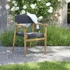 Image de Fauteuil de jardin en teck et cordage