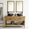 Image de Meuble de salle de bain bois de teck 135