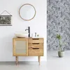 Image de Meuble salle de bain mindi cannage