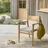 Image de Fauteuil en teck massif et cordage