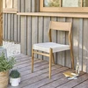 Image de Chaise en teck massif et cordage
