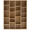 Image de Bibliothèque finition bois clair chêne l149 cm rythm