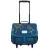 Image de Cartable à roulettes primaire les fantaisies merlin bleu (38 cm)