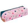Image de Trousse scolaire les fantaisies caroline vert et rose