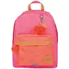 Image de Sac à dos les fantaisies sidonie rose et orange (m - 1 compartiment)