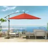 Image de Solenzara parasol terracotta déporté carré 3 x 3 m led