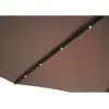 Image de Solenzara parasol marron droit carré 3 x 3 m led