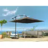 Image de Solenzara parasol gris déporté carré 3 x 3 m