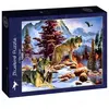 Image de Puzzle paysage de loups - 1000 pièces