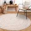 Image de Tapis rond 100x100 rond blanc
