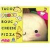 Image de Taco plush bouc cheese pizza