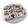 Image de Moule - lily cook - number cake - inox - 12 cubes - argent