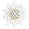 Image de Miroir - home deco factory - miroir soleil - dore