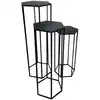 Image de 3 portes plantes sellettes design théo
