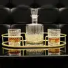 Image de Lot de 4 verres à whisky - home deco factory - coffret - transparent