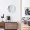 Image de Miroir - home deco factory - extra plat - rond - or
