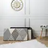 Image de Coffre banc pliable - home deco factory - patchwork - multicolore