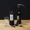 Image de Coffret vin - the concept factory - 5 accessoires - noir
