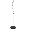 Image de Porte-manteaux métal noir et bois