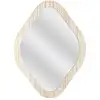 Image de Miroir - home deco factory - elio - design - losange - marron