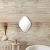 Image de Miroir - home deco factory - elio - design - destructuré - marron