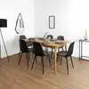 Image de Table - home deco factory - paxton - extensible - marron