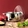 Image de Faitout metal avec couvercle induction 7l m4