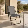 Image de Chaise - home deco factory - pliante - gris