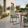 Image de Chaise - home deco factory - pliante - kaki - grand format