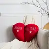 Image de Coussin - the concept factory - coeur détachable - rouge