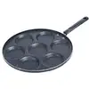 Image de Crêpière - lily cook - 7 trous d30cm - multi compartiments - noir
