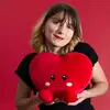Image de Peluche - the concept factory - kawaii - coeur - multicolore