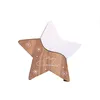 Image de Décoration de noël stars wooden natural