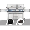 Image de Barbecue à gaz prestige pro 825 + housse de protection + plateau charbon - napol