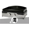 Image de Plancha gaz signature allure 260 duo + desserte - le marquier
