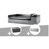 Image de Plancha électrique premium 60 inox avec housse et couvercle - forge adour