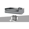 Image de Plancha gaz premium 60 acier avec chariot - forge adour