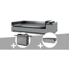 Image de Plancha gaz premium 75 acier avec chariot et couvercle - forge adour