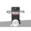 Image de Barbecue à gaz spirit e-335 + set d'accessoires clipsables weber works - weber