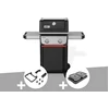 Image de Barbecue à gaz spirit e-210 + set d'accessoires clipsables weber works + kit de